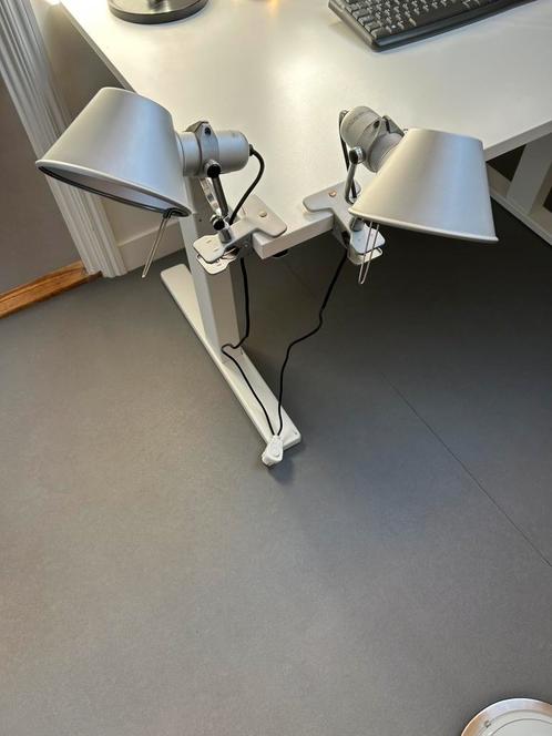 Artemide Tolomeo klem lampen – set van 2 stuks!, Huis en Inrichting, Lampen | Vloerlampen, Zo goed als nieuw, Minder dan 100 cm