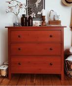 Ikea hemnes ladekast rood, Huis en Inrichting, Ophalen, Gebruikt, Ikea, hemnes, rood, ladekast