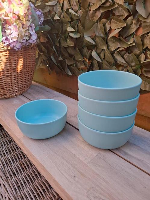 Royal VKB buiten servies AH schaal 15 cm blauw, Caravans en Kamperen, Kampeeraccessoires, Zo goed als nieuw, Ophalen of Verzenden
