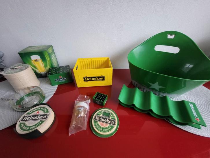 Heineken verzameling, Verzamelen, Merken en Reclamevoorwerpen, Zo goed als nieuw, Ophalen