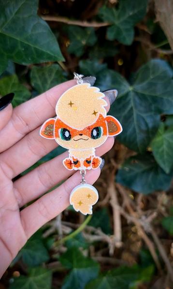 Pokémon sleutelhanger growlithe beschikbaar voor biedingen