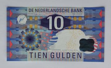Bankbiljet 10 Gulden 1997 Ijsvogel/Kingfisher UNC zie fotos beschikbaar voor biedingen