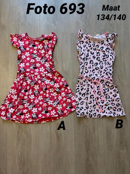 Jurk meisje maat 134 / 140 zgan *foto 693*, Kinderen en Baby's, Kinderkleding | Maat 134, Zo goed als nieuw, Meisje, Jurk of Rok