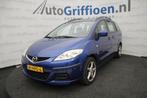 Mazda 5 1.8 Touring nette 7-zitter met cruise control, Auto's, Stof, Zwart, 4 cilinders, Blauw