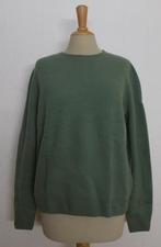 Zacht en soepel groene 100% wollen trui met ronde hals! XL, Verzenden, Zo goed als nieuw, Maat 46/48 (XL) of groter, Groen
