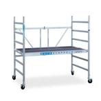 Rolsteiger te huur - 135 cm breed - werkhoogte 4,5 meter, Ophalen, Zo goed als nieuw, Rolsteiger of Kamersteiger, 2 tot 5 meter