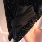 Ivivi zwart pailletten jurkje met rits achterop mt S 27430, Kleding | Dames, Jurken, ., Zwart, Ophalen of Verzenden, Zo goed als nieuw