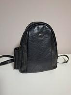 Lederen rugtas, Ophalen of Verzenden, Zo goed als nieuw, Zwart, Overige typen