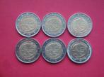 Kavel setje 2 Euromunten 10 jaar EMU Stickman 2009., Verzenden, Overige landen, 2 euro, Setje