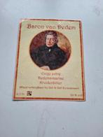 Etiket Dedemvaartse Kruidenbitter Baron van Dedem, Ophalen of Verzenden, Zo goed als nieuw, Overige merken