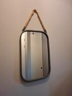 Mooie Spiegel met Touw, 100 tot 150 cm, Ophalen of Verzenden, Zo goed als nieuw, Rechthoekig