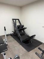 Leg press hack squat, Ophalen, Gebruikt, Metaal, Krachtstation