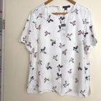 Vogelshirt van Primark, maat 46, NIEUW, Ophalen of Verzenden, Nieuw, Maat 46/48 (XL) of groter, Wit
