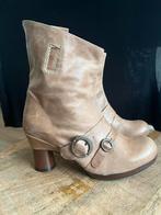 Leren Enkelaarsjes, Verzenden, Beige, Lage of Enkellaarzen, Nieuw