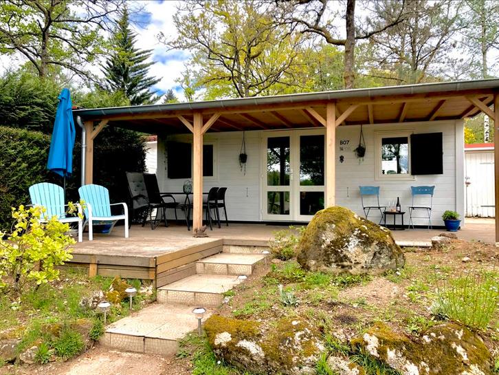 Chalet / vakantiewoning op familiecamping in de Dordogne., Vakantie, Vakantiehuizen | Frankrijk, Dordogne, Chalet, Bungalow of Caravan