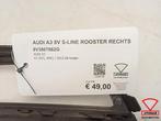 Audi A3 8V S-Line Rooster Voorbumper Rechts 8V3807682G, Gebruikt, Rechts, Bumper, Audi