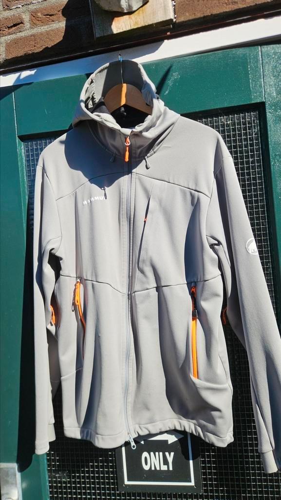 Mammut ultimate hoody maat xl grijs oranje, Sport en Fitness, Bergsport en Wandelen, Zo goed als nieuw, Kleding, Ophalen of Verzenden