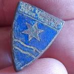 Bodemvondst Speld Emaille Aan Christus Door Maria