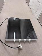 Etna inductiekookplaat KIV254KWIT   54cm, Witgoed en Apparatuur, Ophalen, Gebruikt, 4 kookzones, Inductie