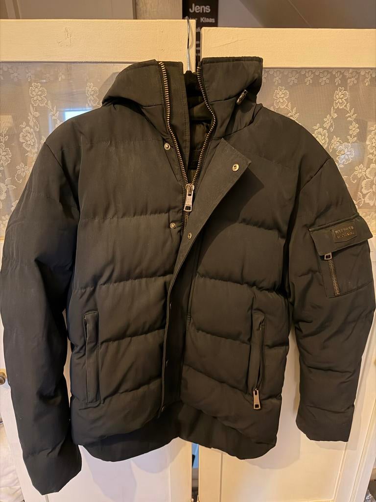 My Brand Winterjas Donkerblauw XS - Zeer Goede Staat, Kleding | Heren, Ophalen of Verzenden, Zo goed als nieuw, Maat 46 (S) of kleiner