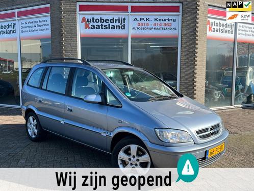 Opel Zafira 1.8-16V Maxx 7 persoons - Airco - Cruise - 2004, Auto's, Opel, Bedrijf, Te koop, Zafira, ABS, Airbags, Airconditioning