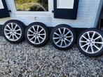 4 Mercedes-velgen met winterbanden, Auto-onderdelen, Banden en Velgen, Ophalen, Gebruikt, Banden en Velgen, 17 inch