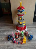 Paw Patrol Mighty Pups Toren + Pups & Voertuigen, Ophalen, Zo goed als nieuw, Jongen of Meisje