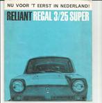 Reliant Regal driewieler folder vouwfolder, Ophalen of Verzenden, Zo goed als nieuw, Overige merken