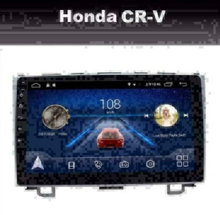 Honda CRV radio navigatie wifi dab+ carkit android 9.0 usb, Auto diversen, Autoradio's, Ophalen of Verzenden