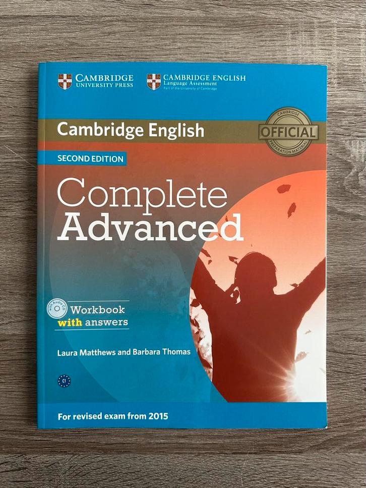 Cambridge English - Complete Advanced, Boeken, Studieboeken en Cursussen, Zo goed als nieuw, HBO, Alpha, Ophalen of Verzenden