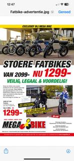 Fatbikes met certificaat van 2099 nu 1299