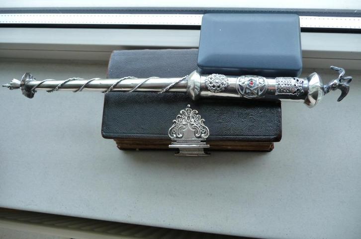 judaica torah pointer of yad zilver zolotniki 84 anno1879, Antiek en Kunst, Antiek | Goud en Zilver, Zilver, Ophalen of Verzenden