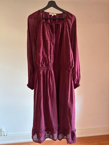 Wijnrode jurk van  miljuschka maat 48 beschikbaar voor biedingen