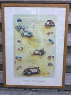 DIETER PORTUGALL. Volkswagen kever poster (ingelijst), Ophalen, Gebruikt, Auto's