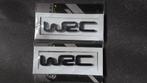 3D metalen Sticker WRC World Rally Championship zwart chroom, Verzenden, Nieuw, Auto of Motor