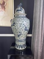 Eichholtz dekselvaas Pensinula, Huis en Inrichting, Woonaccessoires | Overige, Ophalen, Zo goed als nieuw