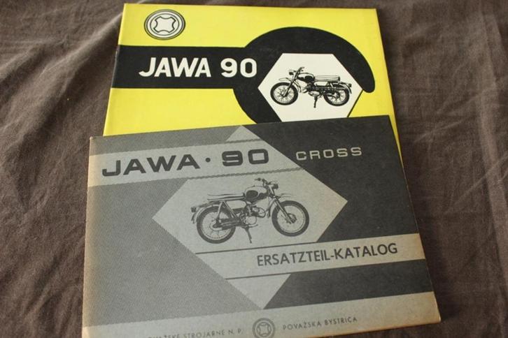 JAWA 90 Cross 1967 ersatzteil katalog, Motoren, Handleidingen en Instructieboekjes, Overige merken, Ophalen of Verzenden