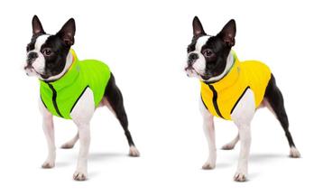 AiryVest Hondenjas Omkeerbaar XS30 Lime-Yellow -50% OFF!!! beschikbaar voor biedingen