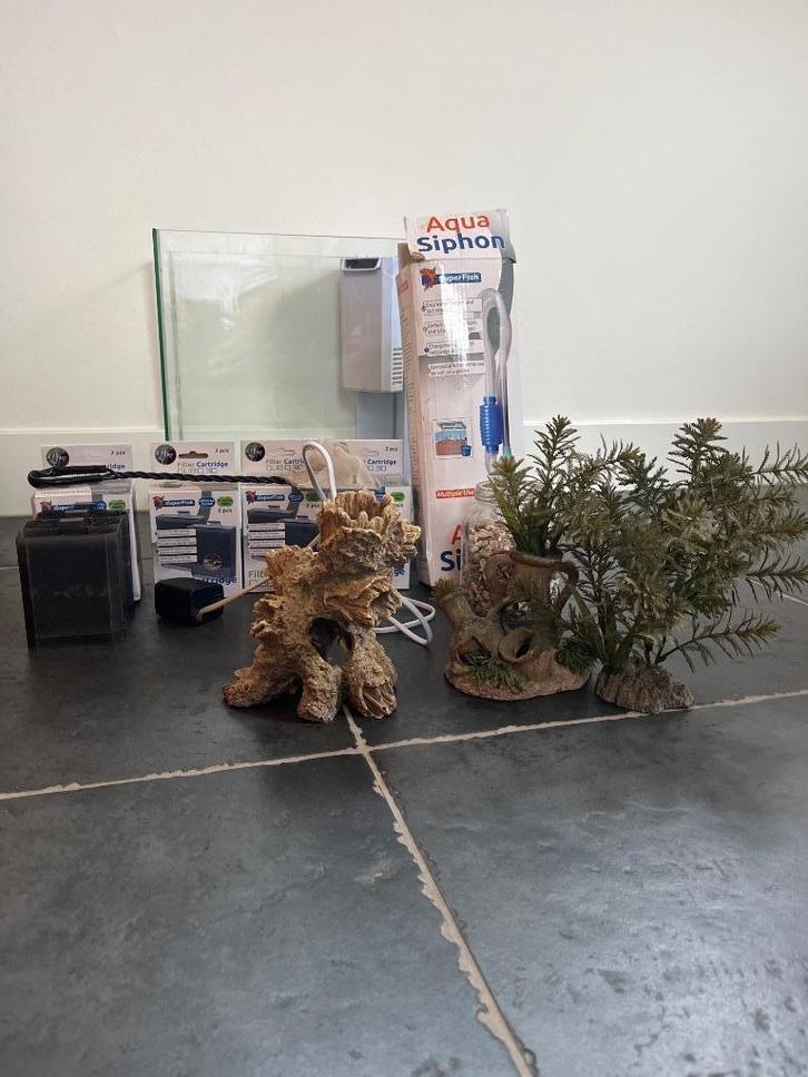 SuperFish QubiQ 30 Aquarium, Dieren en Toebehoren, Vissen | Aquaria en Toebehoren, Gebruikt, Leeg aquarium, Ophalen