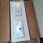 Dubbele Wastafel - Nieuw in Doos, Huis en Inrichting, Badkamer | Badkamermeubels, 100 tot 150 cm, Nieuw, Ophalen of Verzenden