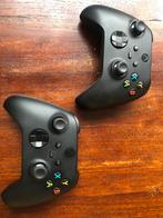 2 Zwarte Xbox Series X controllers, Spelcomputers en Games, Spelcomputers | Xbox | Accessoires, Ophalen, Zo goed als nieuw, Controller