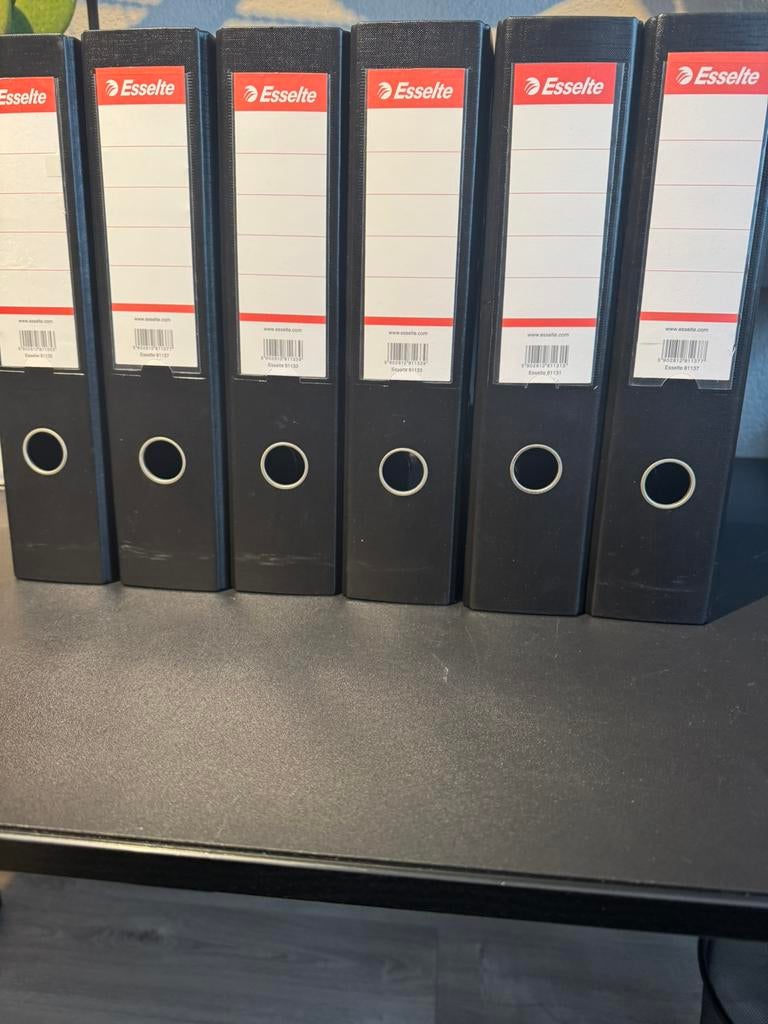 6 x Ordner breed, Ophalen of Verzenden, Nieuw