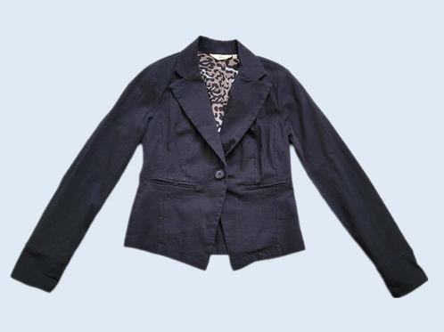 MISS ETAM zwart colbert maat 36 ~ JB0048, Kleding | Dames, Jasjes, Kostuums en Pakken, Zo goed als nieuw, Maat 36 (S), Zwart, Ophalen of Verzenden
