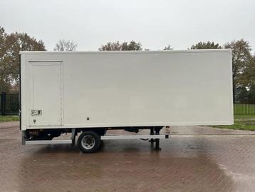 VELDHUIZEN Be oplegger 5.5 ton met laadklep 750 kg beschikbaar voor biedingen