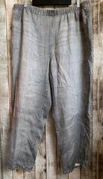 Marina Sport/ Marina Rinaldi super mooie lyocell broek Mt 52, Kleding | Dames, Verzenden, Nieuw, Grijs, Broek of Spijkerbroek