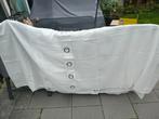 4x dunne gordijnen/ inbetween 135x250, 100 tot 150 cm, 200 cm of meer, Wit, Ophalen of Verzenden