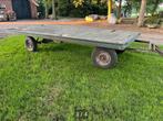 Platte wagen, 100 liter of meer, Ophalen of Verzenden, Zo goed als nieuw, Transportkar