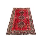 Handgeknoopt Perzisch tapijt Qashqai Nomad Iran 214x307cm, Gebruikt, Qashqai, Crème, .