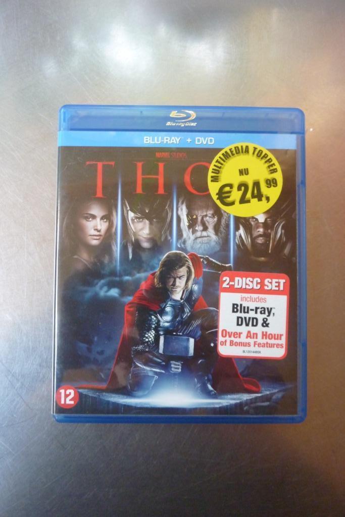 Thor (Chris Hemsworth) + dvd, Cd's en Dvd's, Blu-ray, Zo goed als nieuw, Science Fiction en Fantasy, Ophalen of Verzenden