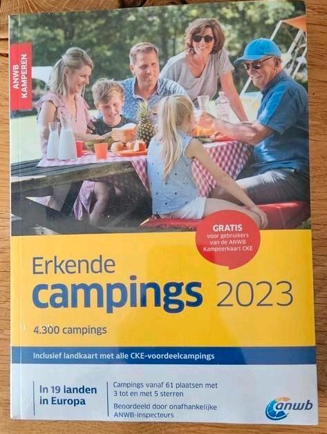 ANWB Campings 2023 - Europa Campinggids, Boeken, Reisgidsen, Nieuw, Campinggids, Europa, ANWB, Ophalen of Verzenden
